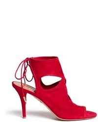 Nobrand Sexy Thing Suede Cutout Sandals