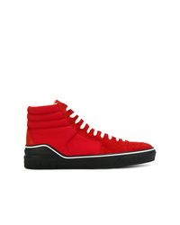 Givenchy Contrast Panel Hi Top Sneakers