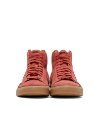 Nike Red Suede Mid77 Sneakers