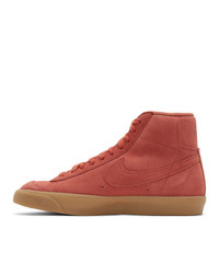 Nike Red Suede Mid77 Sneakers