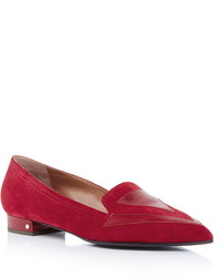 Laurence Dacade Isis Calf Leather And Suede Loafers