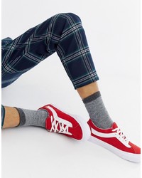Vans Bold Trainers In Red Vn0a3wlpulc1