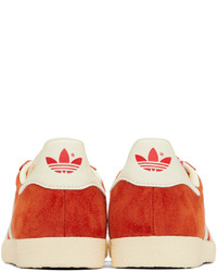 adidas Originals Orange Gazelle Sneakers