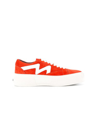 MSGM Panelled Sneakers