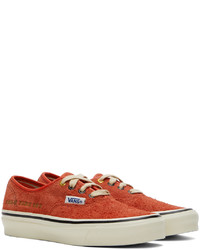 Vans Red Julian Klincewicz Edition Og Authentic Sp Lx Sneakers