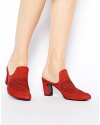 Opening Ceremony Jeolla Laser Mule Mid Heeled Shoes
