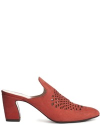 Opening Ceremony Jeolla Laser Mule Mid Heeled Shoes