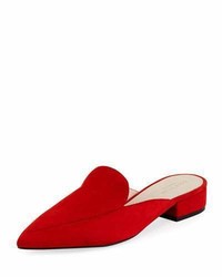 Cole Haan Piper Grand Suede Flat Loafer Mule