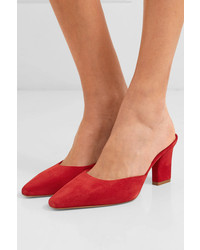 Aeyde Signe Suede Mules