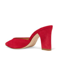 Aeyde Signe Suede Mules
