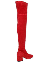 60mm Sybil Suede Over The Knee Boots
