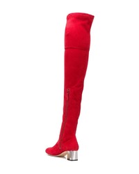Alexander McQueen Sculpted Heel Over The Knee Boot
