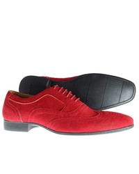 TR Shoes Oxford Lace Up Italian Suede Fashion Shoes