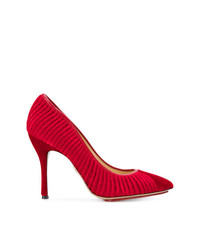 Charlotte Olympia Bacall Ribbed Pumps