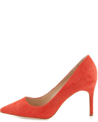 Charles David Donnie Pointed Toe Pump Red