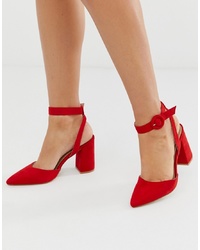 RAID Edris Red Heeled Shoes