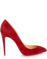Christian Louboutin Pigalle Follies 100mm Suede Pumps