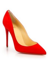 Christian Louboutin Pigalle Suede Pumps