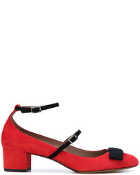 Tabitha Simmons Strappy Bow Pumps