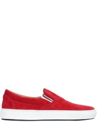 DSQUARED2 Suede Slip On Sneakers