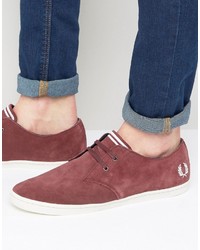 Fred Perry Byron Low Suede Sneakers