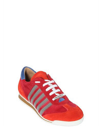 DSQUARED2 Nylon Low Runner Sneakers