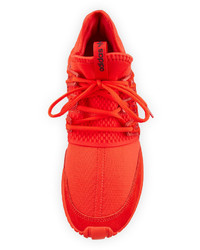 adidas Tubular Radial Trainer Sneaker Red