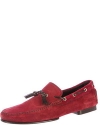 Tom Ford Classic Suede Penny Loafers