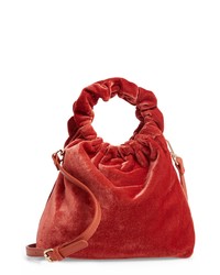 Sole Society Mini Tyll Velvet Bag