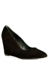 Brian Atwood B By Beso Suede Wedge Pump