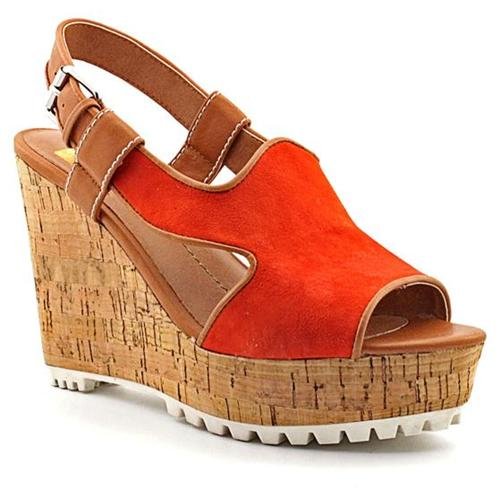 ... Sandals: Dolce Vita Jamila Red Peep Toe Suede Wedge Sandals Shoes Uk
