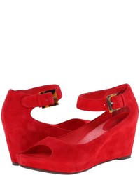 Johnston & Murphy Tricia Ankle Strap Wedge Shoes