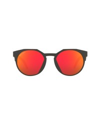 Oakley 52mm Prizm Rectangle Sunglasses In Matte Carbonprizm Ruby At Nordstrom