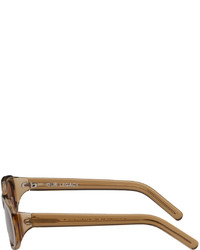 Our Legacy Beige Unwound Sunglasses