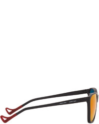District Vision Black Orange Keiichi Sunglasses