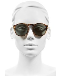 Le Specs Cubanos 47mm Round Sunglasses