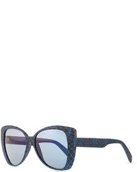 Italia Independent I Lux Snakeskin Sunglasses