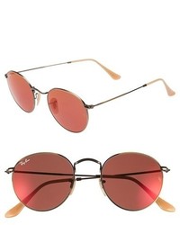 Ray-Ban Icons 50mm Sunglasses Brownpink