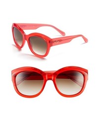 kate spade new york Arianna 55m Retro Sunglasses Red Flo Pink One Size