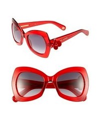 Marc Jacobs Retro Sunglasses Red One Size