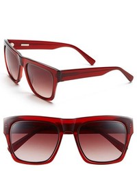 Derek Lam Mercer 54mm Sunglasses Red Brown
