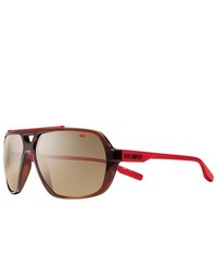 Nike Sunglasses Mdl 200 Ev0716 262 Brown Red 61mm