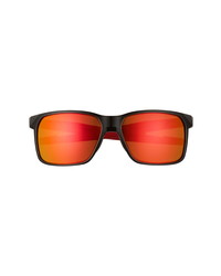 Oakley Portal 59mm Polarized Square Sunglasses