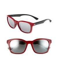 Ray-Ban 56mm Square Sunglasses Red One Size