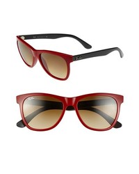 Ray-Ban High Street 54mm Sunglasses Red None
