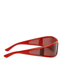 Balenciaga Red Intnl Screen Sunglasses