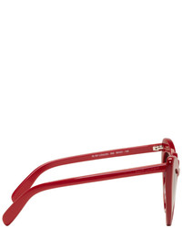 Saint Laurent Red Sl 181 Lou Lou Sunglasses