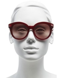 Valentino Rockstud 54mm Semi Oval Cat Eye Sunglasses