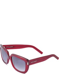 Saint Laurent Sl 15 Red Sunglasses
