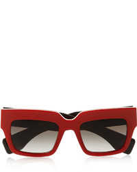 Prada Square Frame Acetate Sunglasses